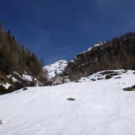 Skiing away from the Breithorn Picture