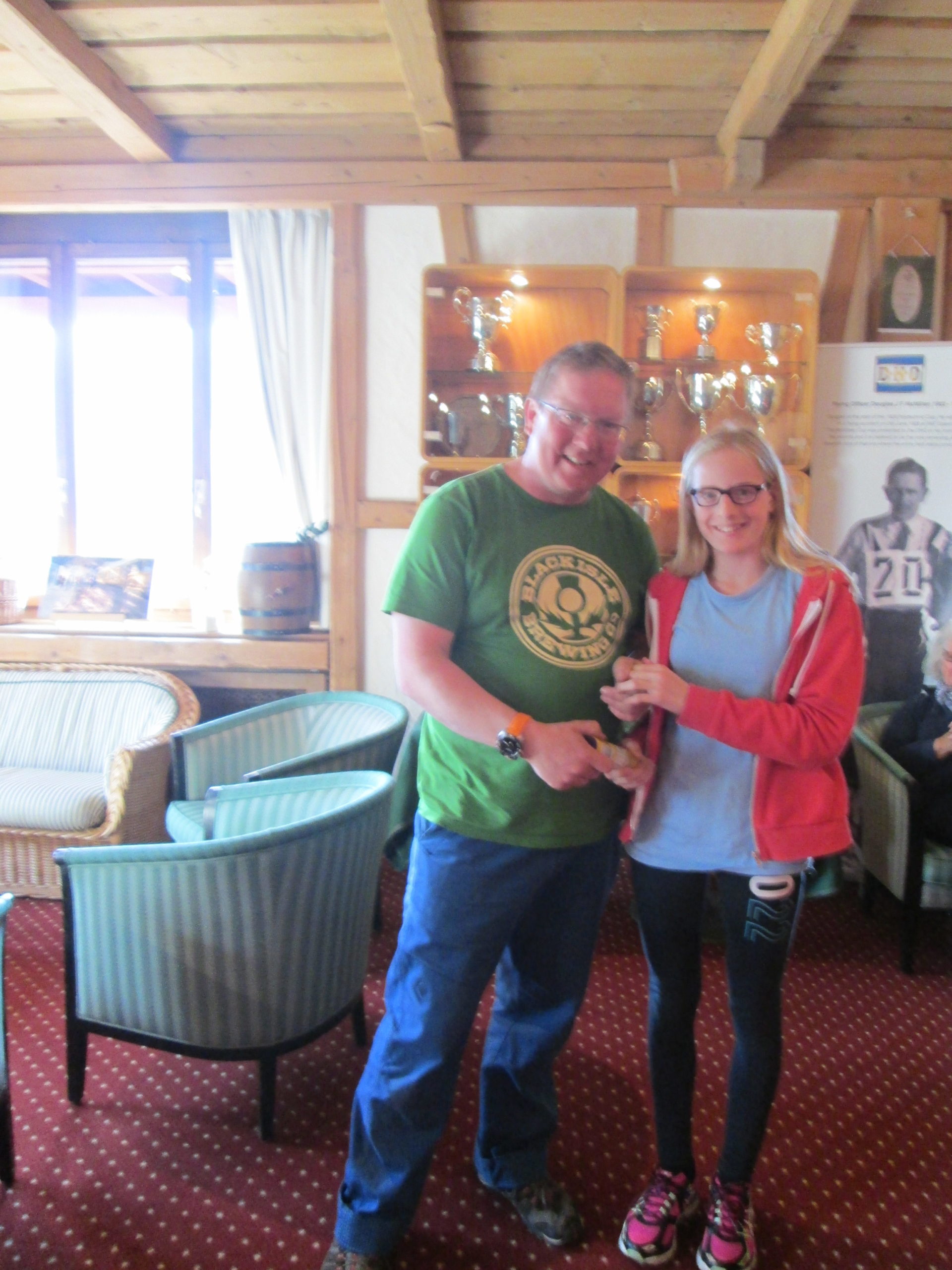 Catherine in second picture