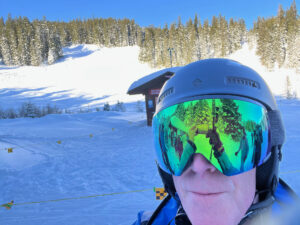 Mark At Tshuggen Listening To Trad Swiss Music